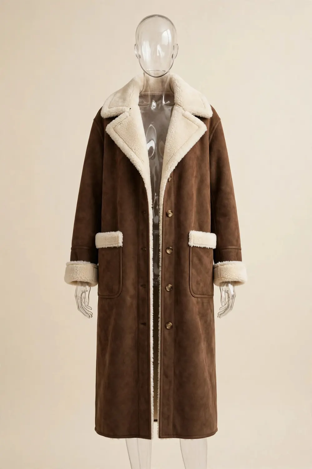 The Women's Shearling Coat — Shearling sheepskin jacket